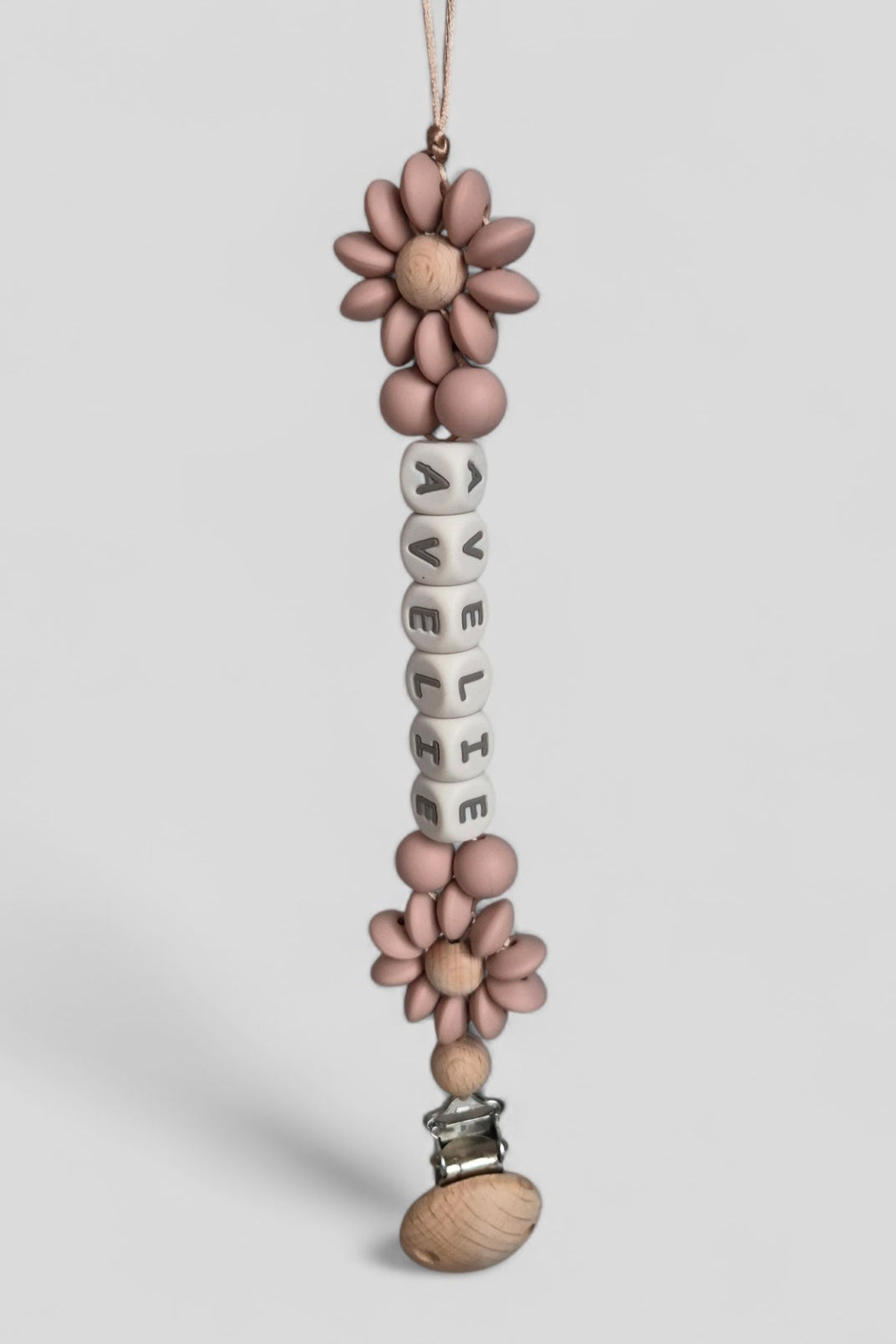 Little flower speenkoord met naam