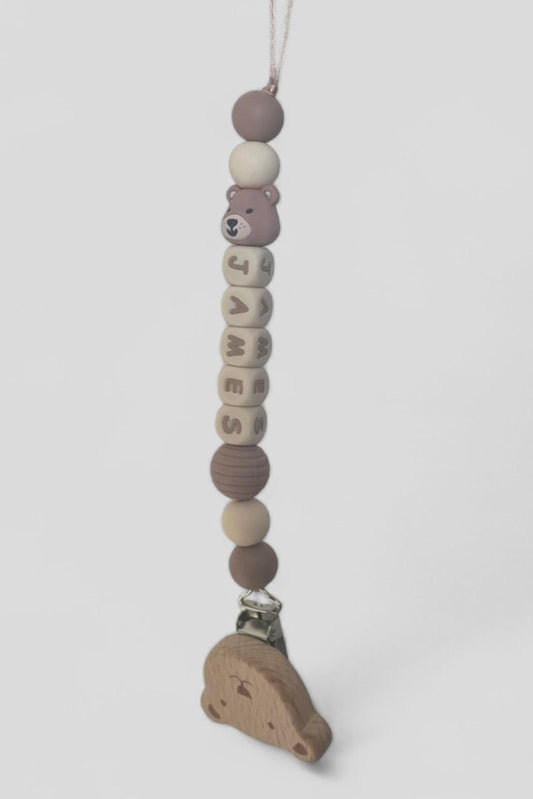 Little bear speenkoord met naam