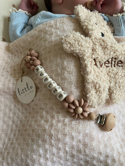 Little flower speenkoord met naam